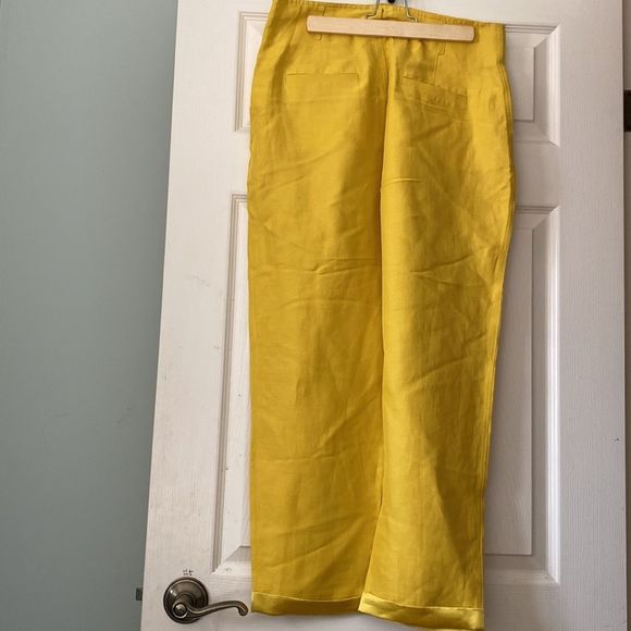 Joie Braden High Waisted Button Linen Blend - Picture 3 of 7